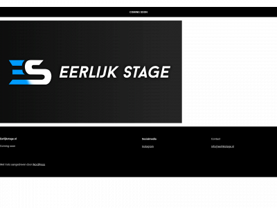 eerlijkstage.nl snapshot