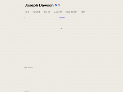 josephdawsonpainting.com snapshot