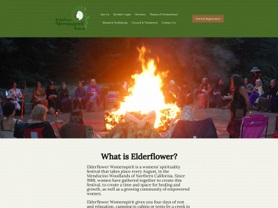 elderflower.org snapshot