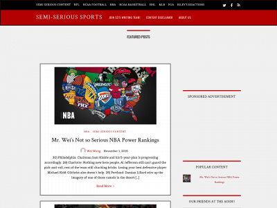 semiserioussports.com snapshot