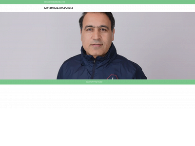 mehdimahdavikia.com snapshot
