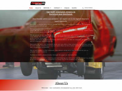 fairfaxbodyshop.co.uk snapshot