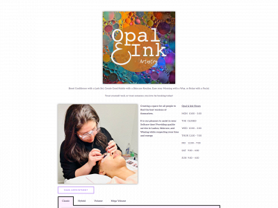opalandinkartistry.com snapshot