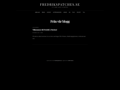 fredrikspatches.se snapshot