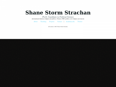shanestormstrachan.com snapshot