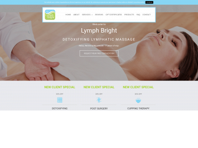 lymphbright.com snapshot
