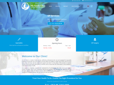 myfamilyclinic.ie snapshot