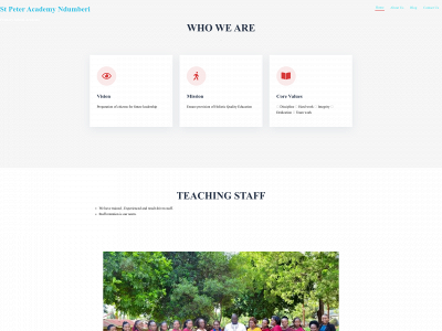 stpeteracademyndumberi.com snapshot