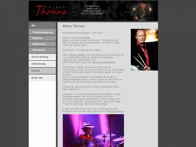 klausthrane.dk snapshot