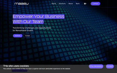 maasu.tech snapshot