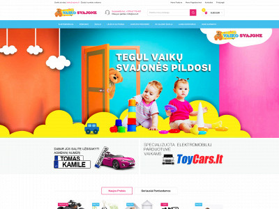 vaikosvajone.lt snapshot