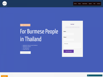 formyanmarthai.com snapshot