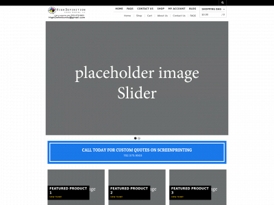 highdefscreenprinting.com snapshot
