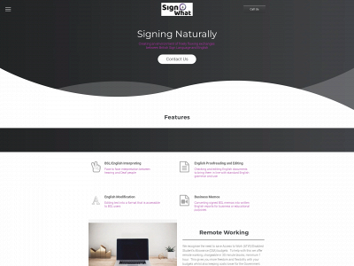 signwhat.co.uk snapshot
