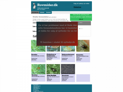 rovmider.dk snapshot