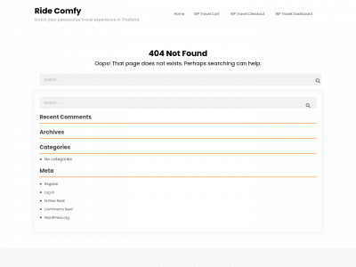 ridecomfy.com snapshot