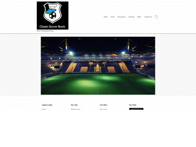 classic-soccer-boots.com snapshot