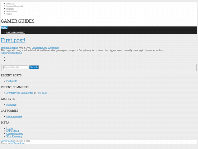 gamersguides.net snapshot