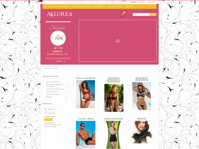 allure.lt snapshot