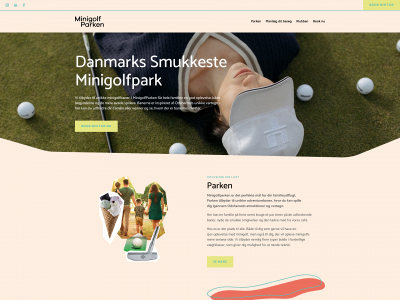 minigolfparken.dk snapshot