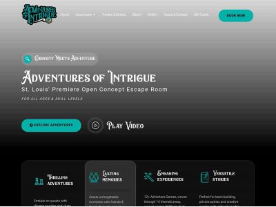 intriguestl.com snapshot