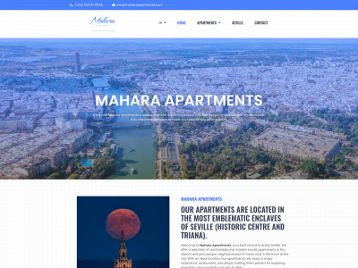 maharaapartments.com snapshot