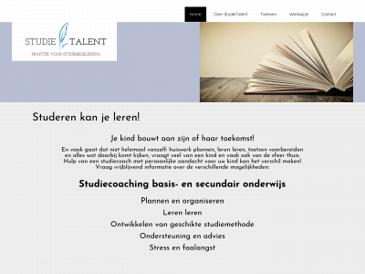 studietalent.be snapshot