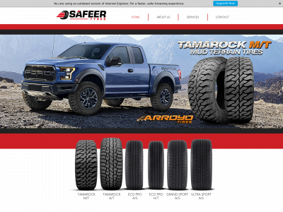 safeertyres.com snapshot