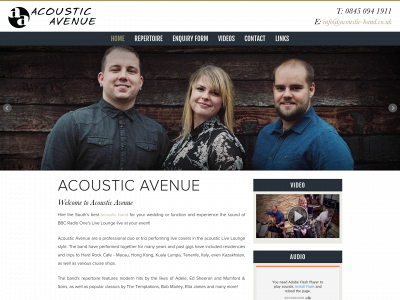 acoustic-band.co.uk snapshot