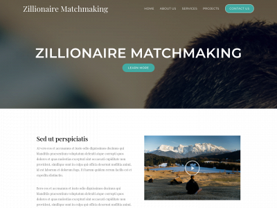 zillionairematchmaking.com snapshot