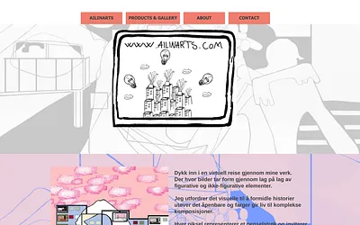 ailinarts.com snapshot