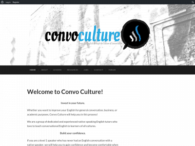 convoculture.ca snapshot