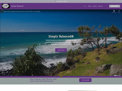 simplybalancedcarla.com snapshot