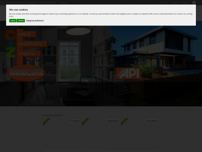 cizinmobiliaria.com snapshot
