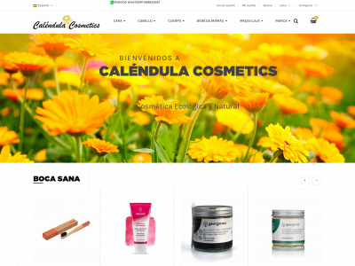 calendulacosmetics.com snapshot