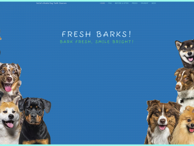 freshbarks.net snapshot