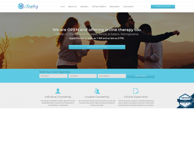 acceptingtherapy.com snapshot