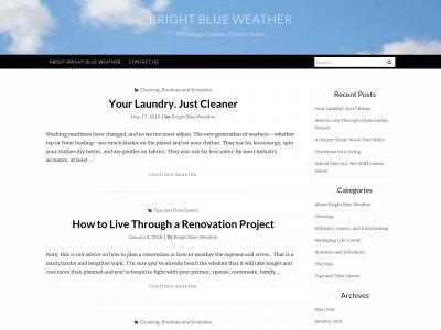 brightblueweather.com snapshot