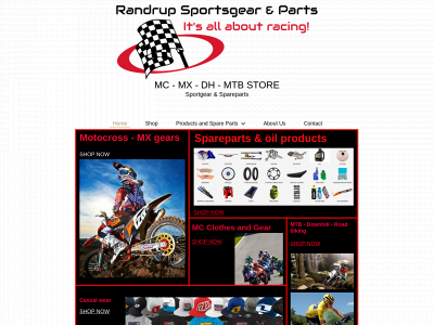 randrup-sportsgear.com snapshot