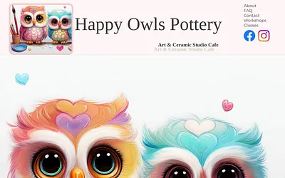 happyowlspottery.co.uk snapshot