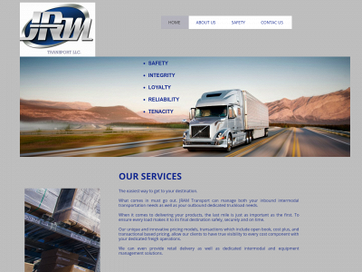 jramtransportllc.com snapshot