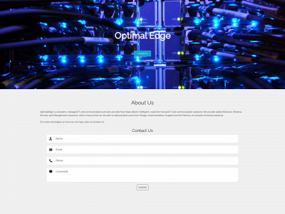 optimaledge.co.uk snapshot