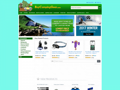 buycampinggear.biz snapshot