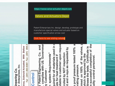 valve-actuator-depot.com snapshot