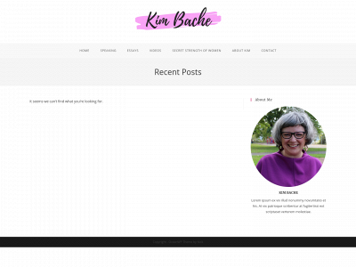 kimbache.com snapshot