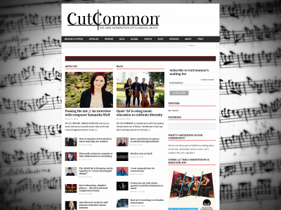 cutcommonmag.com snapshot