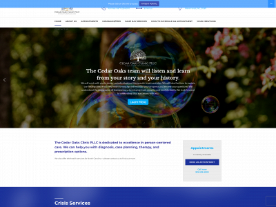 cedaroaksclinic.com snapshot