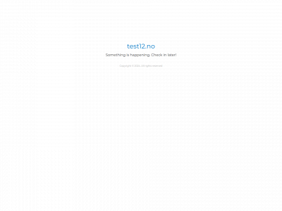 test12.no snapshot