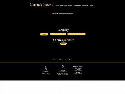 mersmakpizzeria.se snapshot