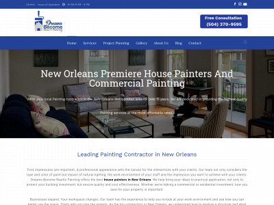 www.nolapaintersdbr.com snapshot